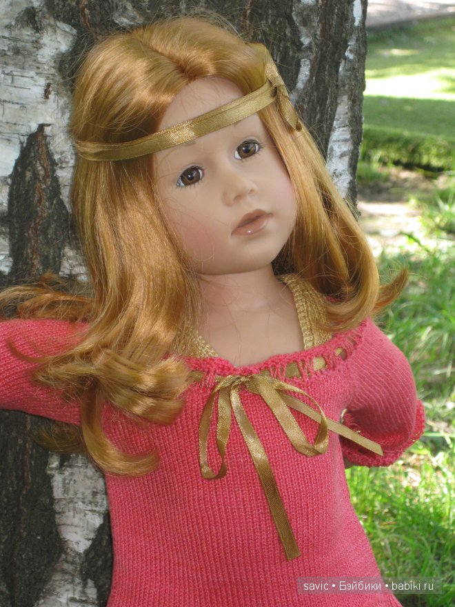 Наша летняя весна. Софиюшкина прогулка. Кукла София от Готц