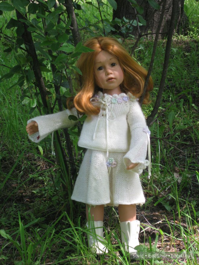 Наша летняя весна. Софиюшкина прогулка. Кукла София от Готц (фото 3)