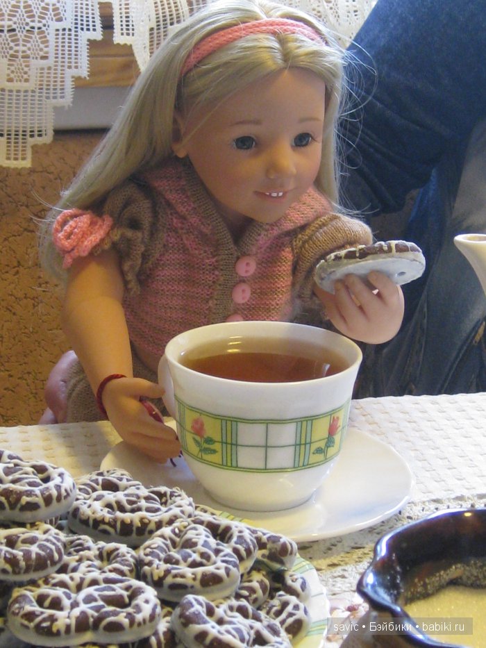 Чаепитие в Мытищах — Куклы Gotz (Готц): Ханна