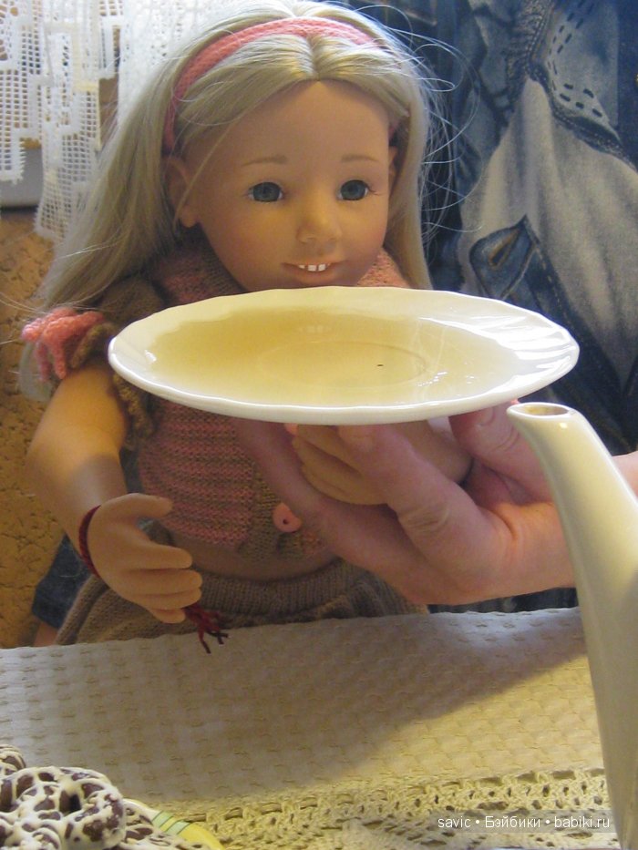 Чаепитие в Мытищах — Куклы Gotz (Готц): Ханна