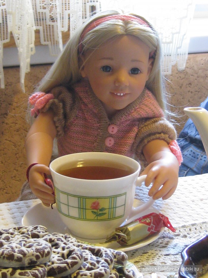 Чаепитие в Мытищах — Куклы Gotz (Готц): Ханна