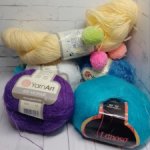 Расхомяк! Пряжа для нарядов вашим девочкам.