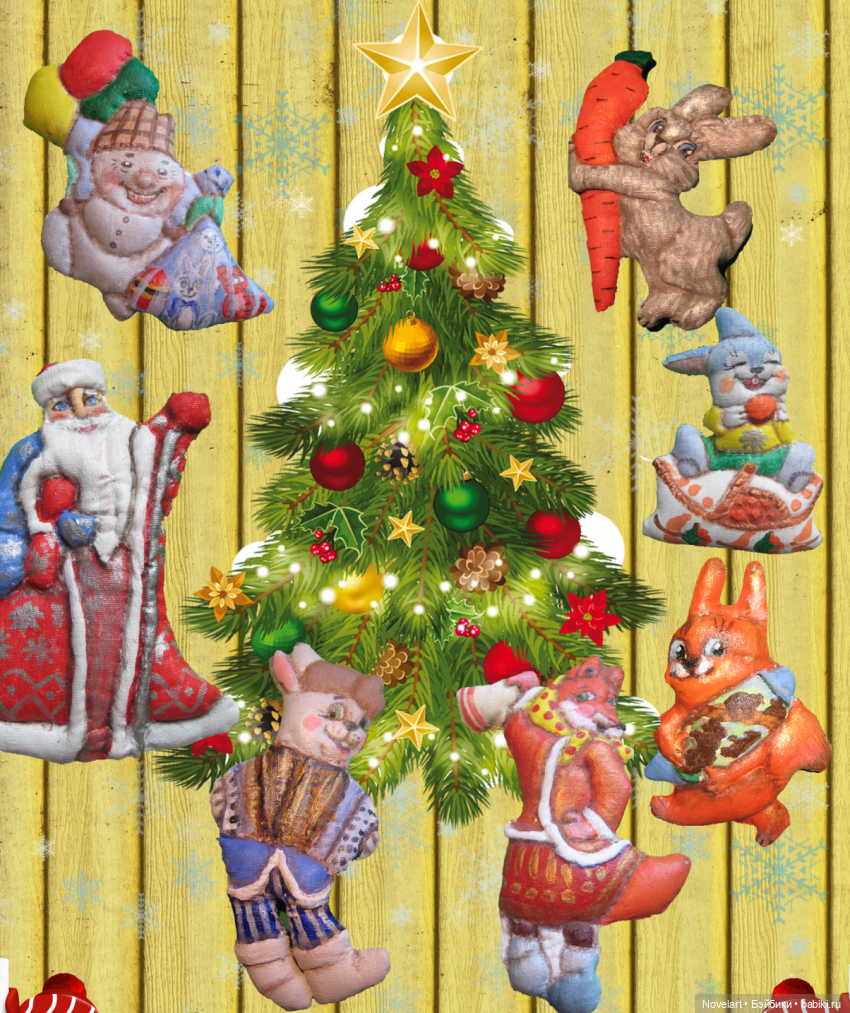 Создание текстильных игрушек и кукол - Novelart