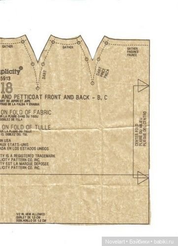 Платья для кукол типа Барби в старинном стиле "музейная коллекция США". Выкройки (фото 4)
