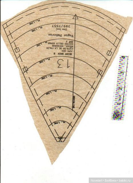Платье в старинном стиле для кукол Барби и подобных им. Выкройка
