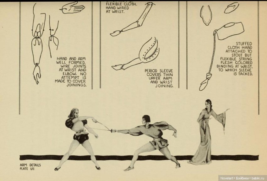 Книга про изготовление марионеток. Making marionettes, 1938 год, США (фото 9)