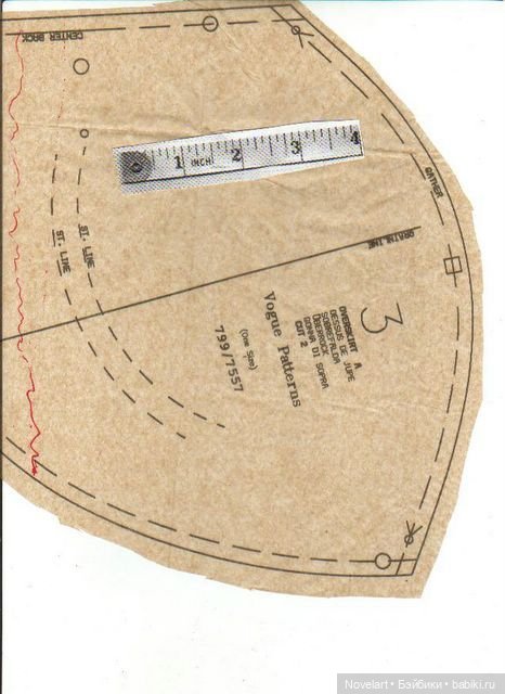 Платье в старинном стиле для кукол Барби и подобных им. Выкройка