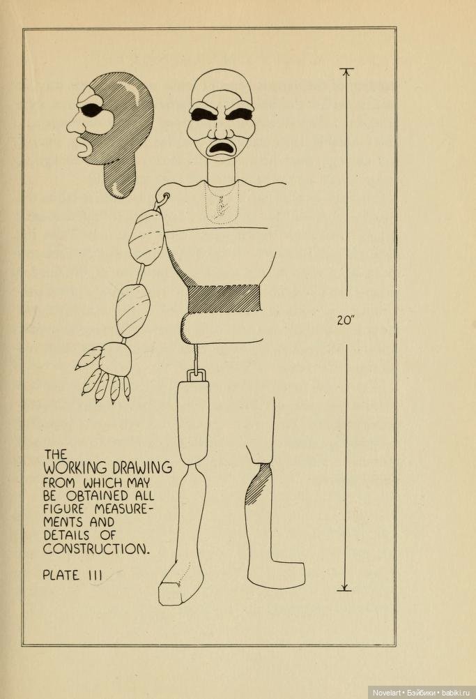 Книга про изготовление марионеток. Making marionettes, 1938 год, США (фото 6)