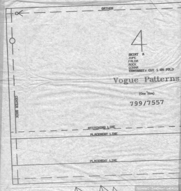 Платье в старинном стиле для кукол Барби и подобных им. Выкройка