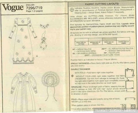 Выкройки платьев и шляпки для кукол типа Барби (фото 2)