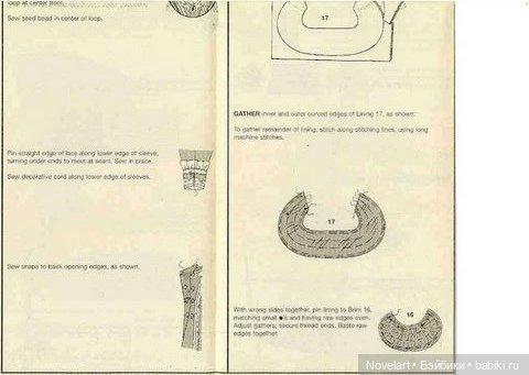 Выкройки платьев и шляпки для кукол типа Барби