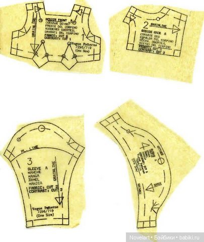 Выкройки платьев и шляпки для кукол типа Барби