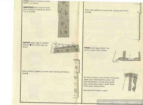 Выкройки платьев и шляпки для кукол типа Барби