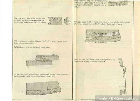 Выкройки платьев и шляпки для кукол типа Барби