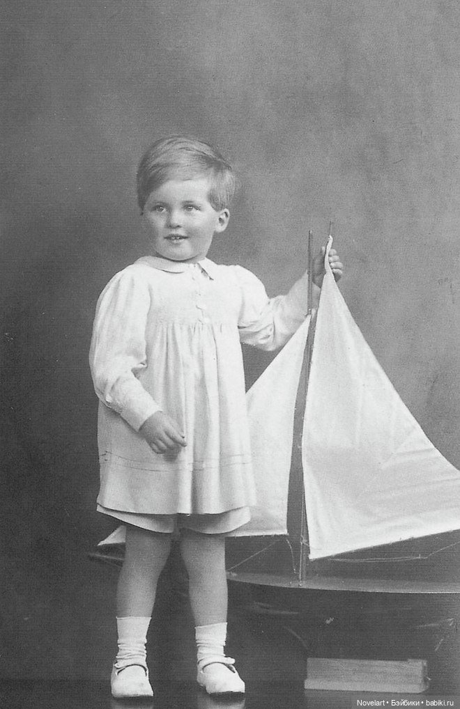 Старинные фотографии - дети с корабликами. Для вдохновения (фото 6)