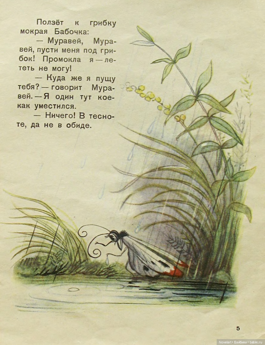 Под грибом. Владимир Сутеев. 1959г (фото 5)