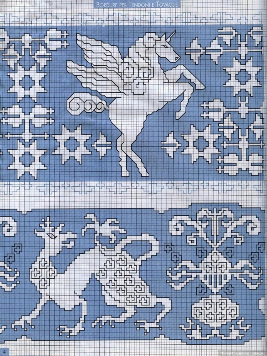 Схемы вышивки в стиле ассизи (фото 5)