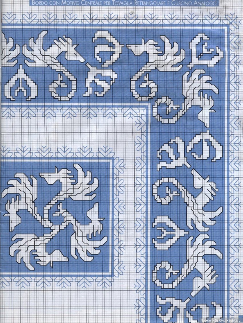 Схемы вышивки в стиле ассизи (фото 4)