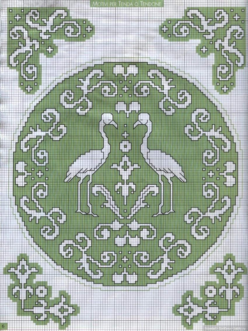 Схемы вышивки в стиле ассизи (фото 7)