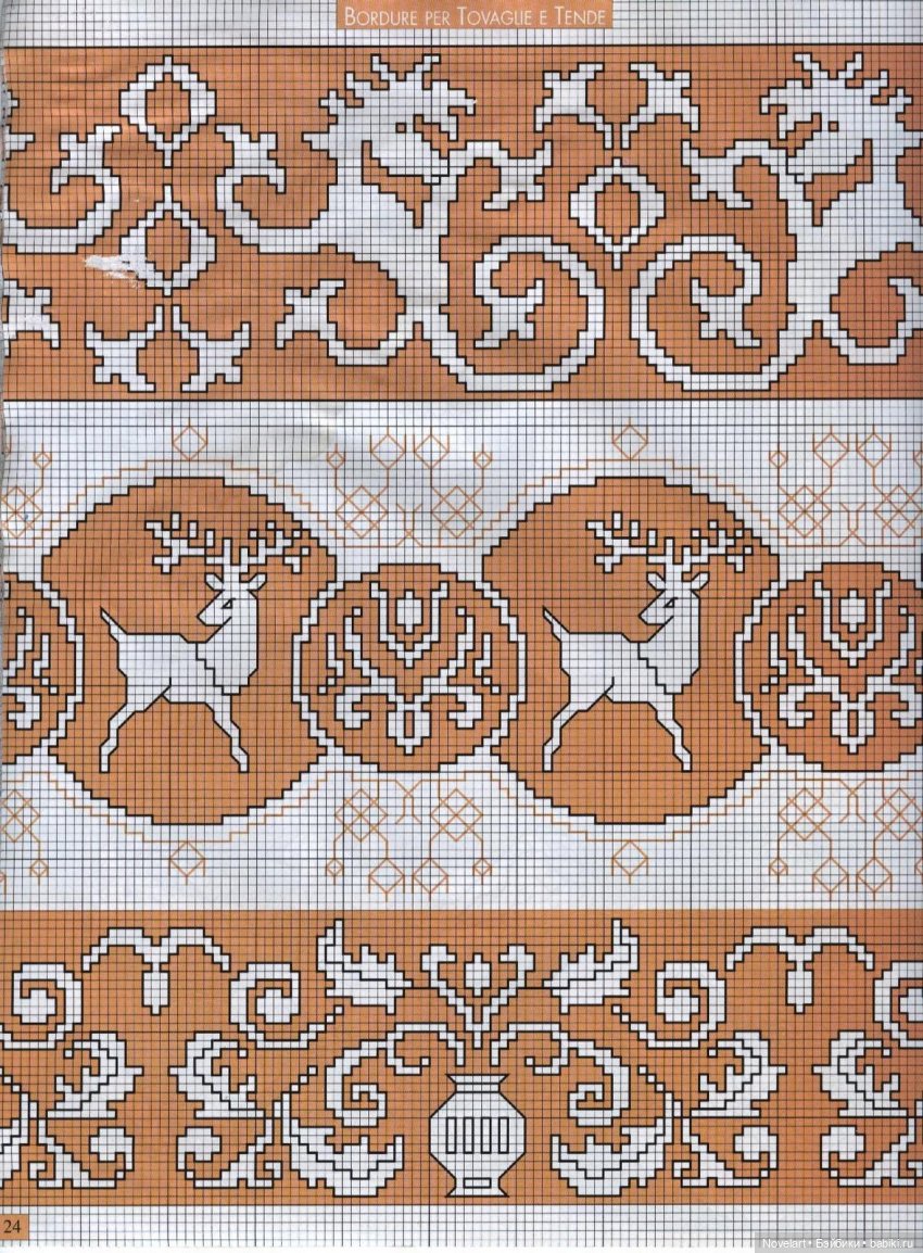 Схемы вышивки в стиле ассизи (фото 10)