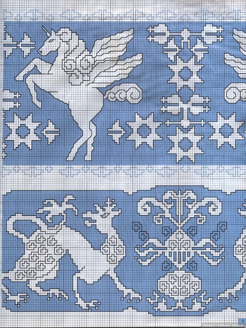 Схемы вышивки в стиле ассизи (фото 6)