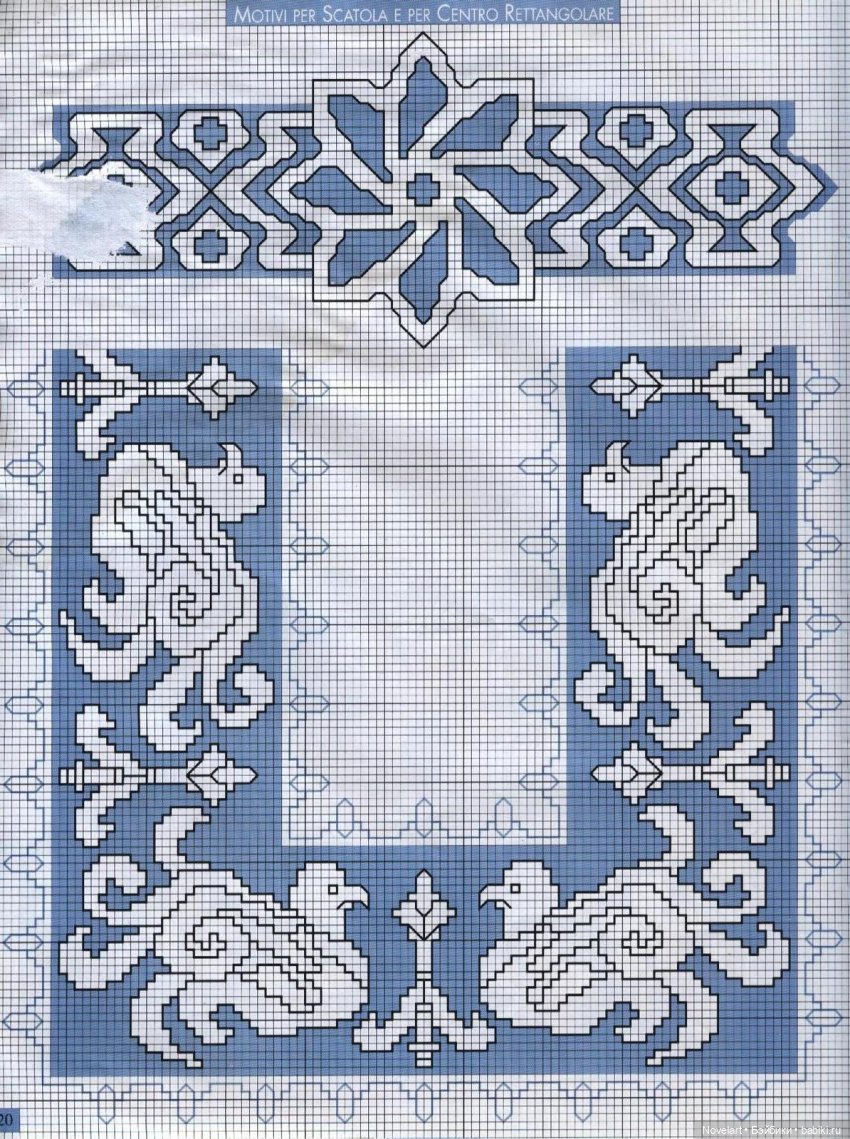 Схемы вышивки в стиле ассизи (фото 9)