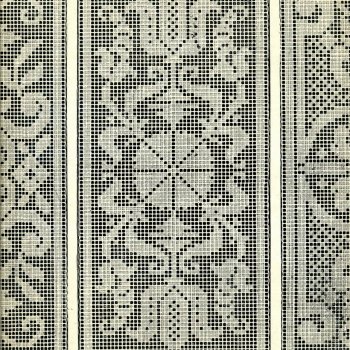 Старинная филейная вышивка. Схемы.