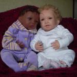 Вечером у зеркала. Жасмин и Оливия от Ashton Drake