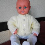 Кукла ГДР "Мой Любимчик" с голубыми глазами.