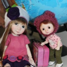 Adeline приехала! Старшая сестренка дома