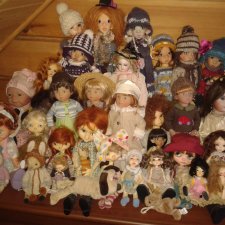 Моя дружная куклосемья