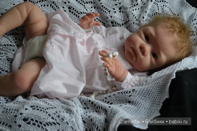 Кукла реборн Аня от Ирины Свитиной (фото 7)