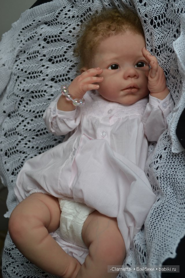 Кукла реборн Аня от Ирины Свитиной (фото 8)