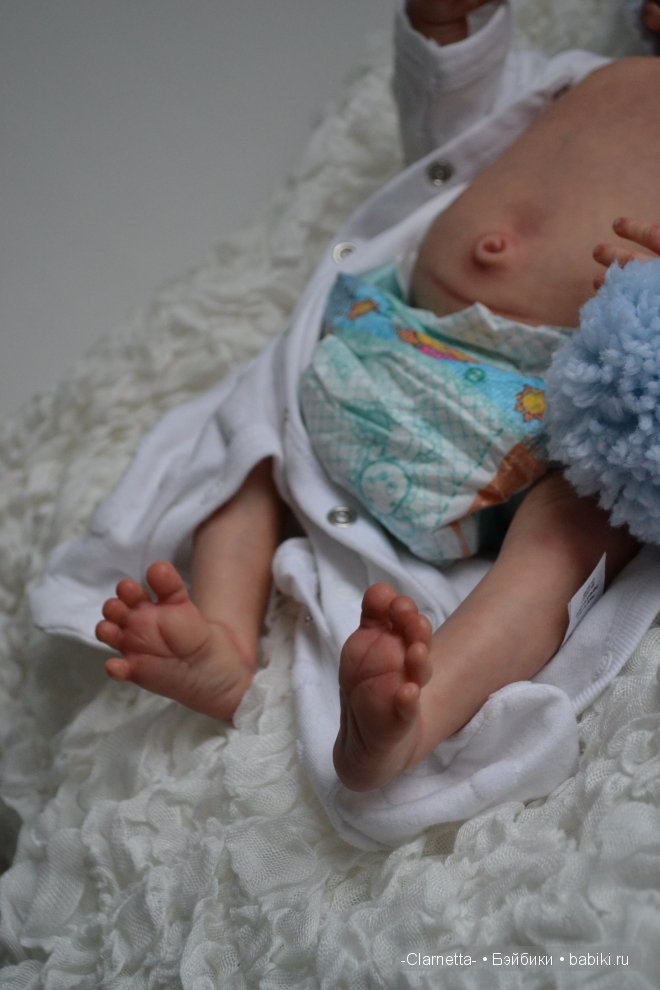 Маленький комочек счастья! Кукла реборн от Ирины Свитиной (фото 9)