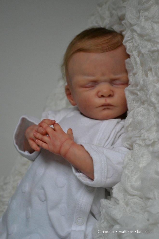 Маленький комочек счастья! Кукла реборн от Ирины Свитиной (фото 4)