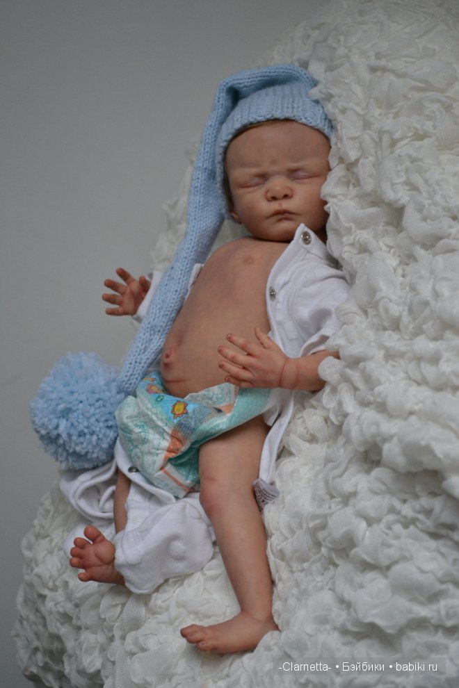 Маленький комочек счастья! Кукла реборн от Ирины Свитиной (фото 10)