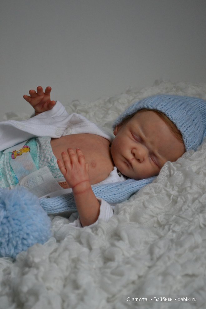 Маленький комочек счастья! Кукла реборн от Ирины Свитиной (фото 7)