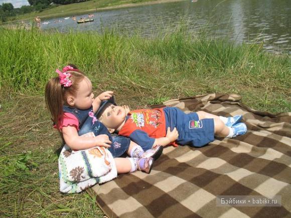 Куклы на озере или путешествие Тима и Ксюши