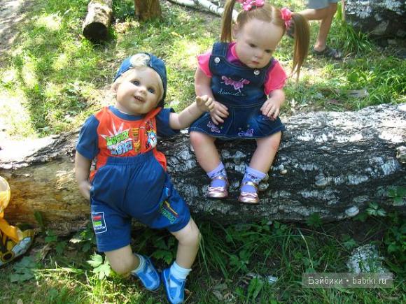 Куклы на озере или путешествие Тима и Ксюши