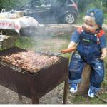 Куклы на даче. Празднуем приезд Мариуса!