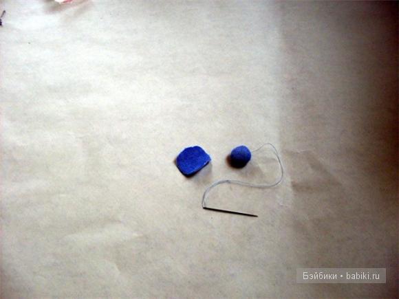 Мастер-класс - Сапожки для куколки из обычного носка