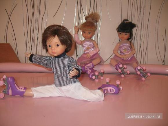 куклы, переделка, фигурное катание.