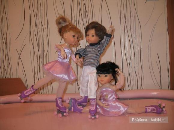 куклы, переделка, фигурное катание.