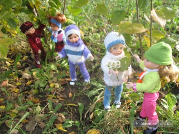 Семейство переделочек на прогулке. Последние солнечные деньки (фото 10)