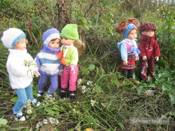 Семейство переделочек на прогулке. Последние солнечные деньки (фото 5)