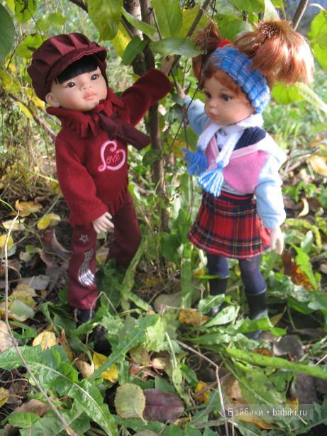 Семейство переделочек на прогулке. Последние солнечные деньки (фото 7)