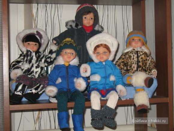 Обновочки к зиме для семейства переделочек Паоло-Джолинок