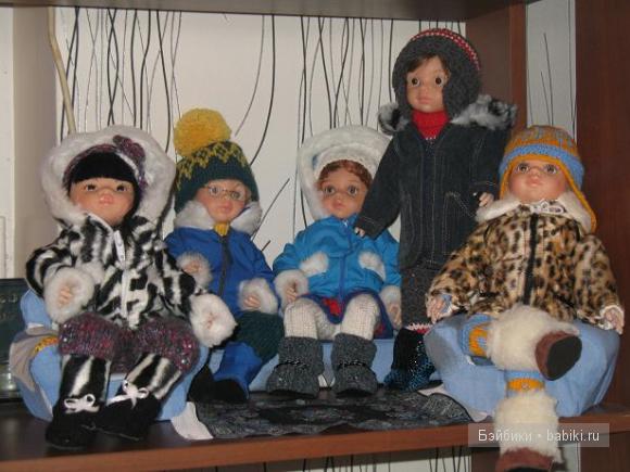 Обновочки к зиме для семейства переделочек Паоло-Джолинок