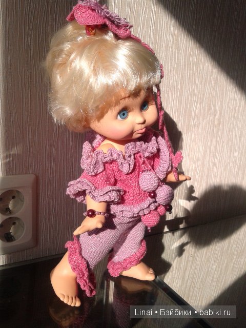 Мои вязалки для малышни от Galoob Baby Face