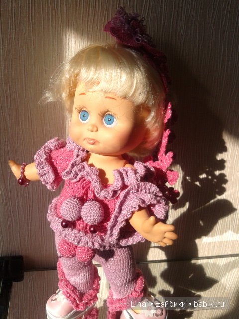 Мои вязалки для малышни от Galoob Baby Face